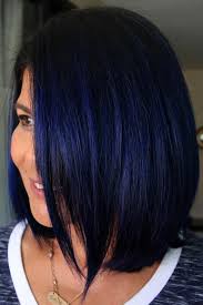 55 Tasteful Blue Black Hair Color Ideas To Try In Any Season Hair Color For Black Hair Blue Black Hair Color Hair Color Blue