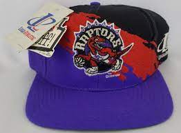 Toronto Raptors Vintage Snapback Logo Athletic Splash Hat Nba Cap Rare Nwt Hats Nba Caps Jersey Hat