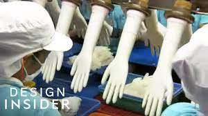 Latex gloves introduction surgical gloves and examination gloves are called medical gloves. How Rubber Gloves Are Made Youtube