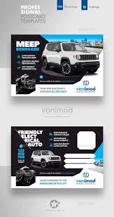 car sales postcard templates cards invites print templates car advertising design postcard template banner ads design