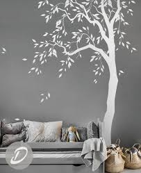 This White Tree Decal Large Nursery Tree Vinyl Wall Art Wall Mural Sticker Kids Room Decor Nature Tree Wall Tat Con Imagenes Decoracion De La Casa Decoracion De Habitaciones