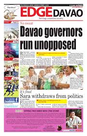 Edge Davao 5 Issue 155 by Edge Davao The Business Paper