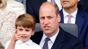 Prince William at 6 compared to mini-me son Prince Louis