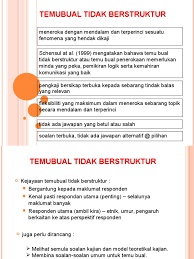 By jeya kumar 176207 views. Temu Bual Tidak Berstruktur