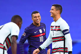 Cristiano ronaldo dos santos aveiro goih comm (born 5 february 1985) is a portuguese professional footballer who plays for serie a juventus and leads the. Kylian Mbappe Sends Honest Message To Cristiano Ronaldo After Nations League Meeting Mirror Online