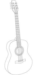 Maybe you would like to learn more about one of these? Black And White Acoustic Guitar Clipart Free Image Download