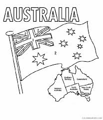 Download or print this amazing coloring page: Australia Flag Coloring Page Printable Sheets Australia Flag Page 5 2021 A 3622 Coloring4free Coloring4free Com
