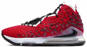One of the pairs that will be releasing comes dressed in a black, university red, and white color scheme. Nike Lebron 17 Deals 127 Facts Reviews 2021 Runrepeat