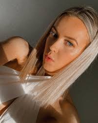 Happy lil blondie with the sun