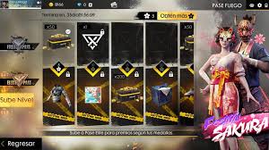 The event gives players the opportunity to acquire a series of rewards, including the sakura clubber bundle. Imagenes Del Pase Elite Sakura Free Fire The 3d Home