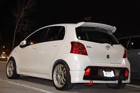 Jdm Style Yaris Vitz Subcompact Cars Team Toyota Yaris