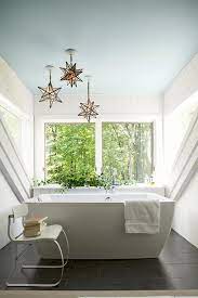 While a monotonous background allows other elements to be highlighted, it can also make other important ceiling details disappear such as a coffered ceiling or molding. Ceiling Paint Color Ideas Inspiration Benjamin Moore