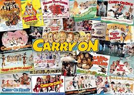 * julian holloway appears in a carry on for a first time, as a cheeky train conductor. Classic British Tv On Twitter In 2021 British Tv British Films Comic Book Cover
