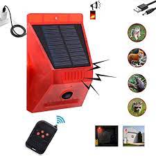 The sensor works by detecting motion in its field of vision, which will cause the light to turn on. Comboss Solar Strobe Light With Remote Controller Solar Strobe Light With Motion Detector Solar Alarm Light 129db Sound Buy Online In Saint Lucia At Saintlucia Desertcart Com Productid 143489672