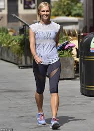 The company offers go commando yoga pants, which are designed to be worn without underwear during menstruation. Jenni Falconer Cuts A Casual Figure In Cropped Mesh Panel Leggings As She Leaves Smooth Radio Daily Mail Online