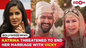 Vicky Kaushal recalls being THREATENED by wife Katrina Kaif about  cancelling the wedding - YouTube
