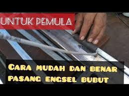 Cara Las Mudah Praktis Pasang Engsel Pintu Besi Youtube Engsel Besi Pintu Untuk menampilkan kesan mewah pada pintu minimalis, anda bisa memilih elemen kusen pintu dari bahan alumunium bukan dari besi dengan. cara las mudah praktis pasang engsel