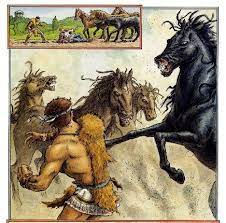 In the strand magazine in june 1940. Mares Of Diomedes Greek Myth Four Man Eating Horses They Were Crazy Because Of The Unnatural Urge For H Greek And Roman Mythology Mythology Art Greek Myths