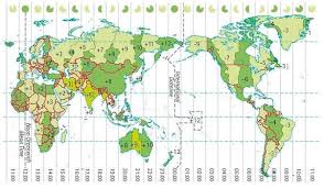 The period when the clocks are 1:00 hour ahead is called. What Country Has The Most Time Zones In The World Quora