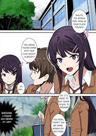 Possessing Sakurajima Mai and Cucking Her Lover comic porn | HD Porn Comics