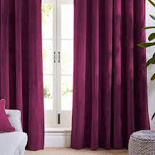 Louisiana Dark Pink Velvet Curtains Pink Bedroom Curtains Pink Velvet Curtains Velvet Curtains