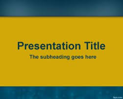 Free Ppt Slide Powerpoint With Yellow And Blue Colors Powerpoint Simple Powerpoint Templates Powerpoint Design