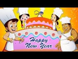 Chhota Bheem New Year Cake Party In Dholakpur Youtube Party Cakes New Year S Cake Party