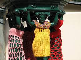 Yarn Bombing Yarn Bombing Yarn Art Crochet Art
