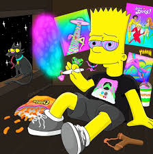 Find the best bart simpson hd wallpaper on getwallpapers. Bart Simpson Smoking Weed Pictures