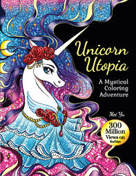 Your child will love coloring in this dreamy, fantasy coloring page. Amazon Com Unicorn Utopia A Mystical Coloring Adventure Large Softcover Unicorn Coloring Book With Cute Pretty Coloring Pages Filled With Fantasy Designs Of Books Large Softcovers Hardcovers 9781989939802 Yu Mei Books