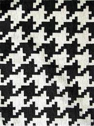 Black And White Square Pattern Fabric Houndog Black White Black And White Fabric Houndstooth Fabric White Fabric Texture