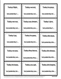 Irregular Past Tense Verb Game Grammar And Vocabulary Unit Plan From Funtoteachstore On Irregular Past Tense Verbs Irregular Past Tense Grammar And Vocabulary