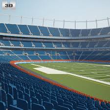 Sports authority is one of the usa's largest sporting goods retailers. Sports Authority Field At Mile High 3d Model Architecture On Hum3d