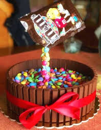 Torta Cioccolato Kit Kat Smarties Gravity Cake E Crema Al Mascarpone Caffebook Torte Di Compleanno Fatte In Casa Torte Cioccolato