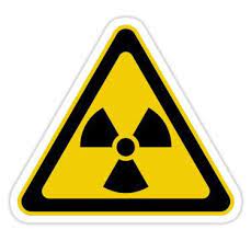 Radioactive Symbol Warning Sign Radioactivity Radiation Yellow Black Triangular Sticker By Graphix Radioactive Symbol Plant Logos Biohazard Symbol