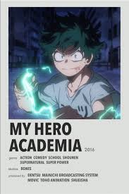 My Hero Academia Film Posters Minimalist Movie Posters Minimalist Anime Decor