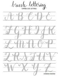 Pin By Hetvi Wadia On Letras Brush Lettering Practice Lettering Practice Brush Lettering Letter sequencing paperclip letters missing letters game missing letters cut apart the alphabet cards and place them in a pile. brush lettering practice