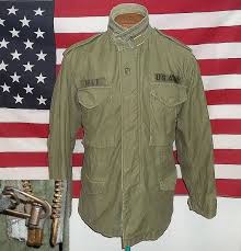 Vintage Us Army M65 Field Jacket Airborne Patch Olive Color Etsy M65 Field Jacket Field Jacket Jackets