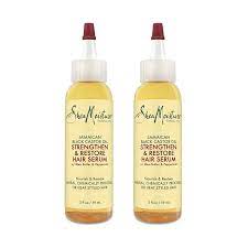 Shea butter is also very moisturizing for the hair and scalp. Shea Moisture Jamaican Black Castor Oil Strengthen Grow Restorative Hair Serum 2 Pack Of 2oz By Shea Moisture Amazon De Beauty