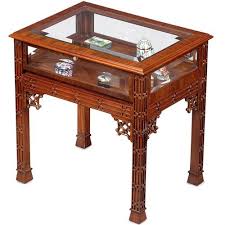 Georgian Curio Table Wooden Side Table Luxury Home Decor Table