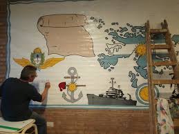 El 2 de abril de 1982, tropas argentinas desembarcaron en las islas malvinas con el fin de recuperar la soberanía que en 1833 había sido arrebatada por fuerzas armadas de gran bretaña. Mural De Malvinas Se Exhibe En El Colegio Provincial NÂº 2