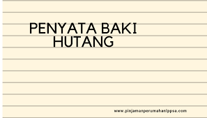 Perkara itu dimaklumkan dalam penyata kewangan kerajaan persekutuan 2019, yang dibentangkan oleh ketua. Penyata Baki Hutang Pinjaman Bank Lppsa
