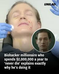 He injected himself with his son's plasma for years 🫣