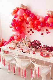 We also give you ideas for unique valentine's day party supplies, decorations, and cutouts. Pink And Red Floral Valentine S Day Party Valentines Party Decor Valentines Birthday Party Valentines Day Party