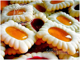 Biscuits Sables A La Confiture Presentation A L Ancienne Recette Biscuits A La Confiture Sable A La Confiture Biscuits Sables