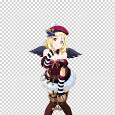 They were originally created as a new set of girls — joining µ's and aqours — exclusive for the mobile game love live! Love Live School Idol Festival Playing Card Aqours Card Game Love Live Sunshine Mari Ohara Png Klipartz