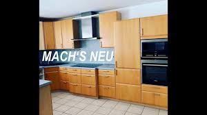 Klinger Folien De Kuche Folieren Vorher Nachher Von Fa Klinger Mobelfolie Youtube