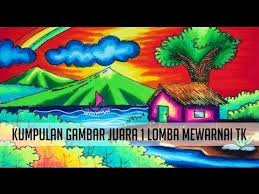 Cara menggambar petani membajak sawah secara tradisional dan pemandangan cara menggambar pemandangan gambar. Lukisan Pemandangan Rumah Kampung Cikimm Com