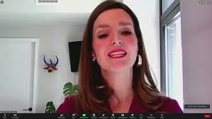 Kelly Fay Rodríguez, del Dpto. de Estado para Asuntos Laborales EEUU en  Conferencia del Trabajo