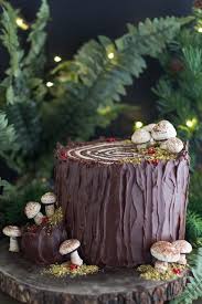 Looking For A Spectacular Dessert Centerpiece That Is Filled With The Flavors Of Chocolate And Espresso And Is Low Yule Log Cake Log Cake Yule Log Cake Recipe